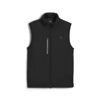 Стеганая куртка PUMA "Hielands Golf Vest мужское", черный