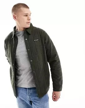 Стеганая куртка-рубашка Landroamer зеленого цвета Columbia