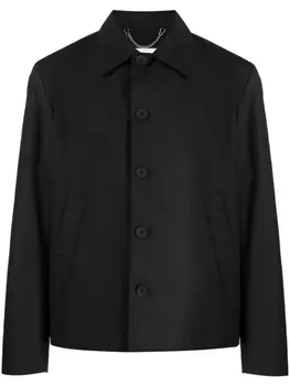 Стеганая куртка-рубашка на пуговицах Craig Green, черный