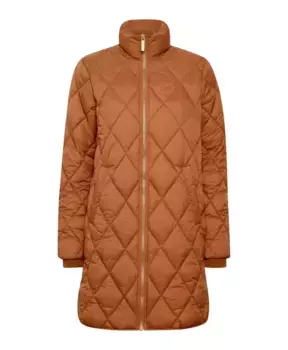 Стеганая куртка с аргановым маслом Part Two, коричневый