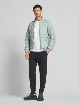 Стеганая куртка с этикеткой, модель «TRAIN CORE» EA7 Emporio Armani, мятный
