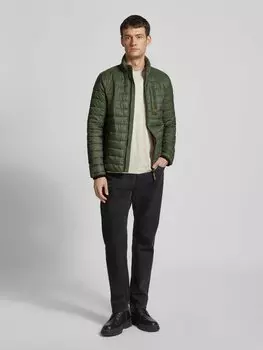 Стеганая куртка с биркой-нашивкой модель «MILES» PME Legend, оливковый