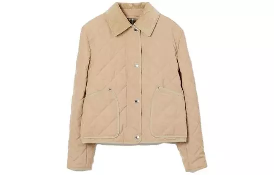 Стеганая куртка с длинными рукавами Burberry, Umber