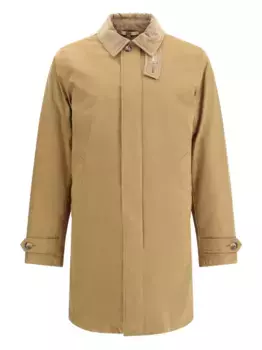 Стеганая куртка с длинными рукавами WOOLRICH, коричневый