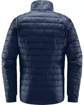 Стеганая куртка с имитацией шпиля Haglfs, синий