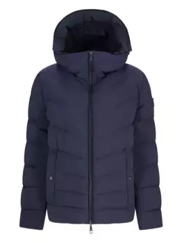 Стеганая куртка с капюшоном Add, синий