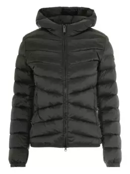 Стеганая куртка с капюшоном Colmar, зеленый