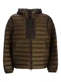 Стеганая куртка с капюшоном DD Shell C.P. Company, коричневый