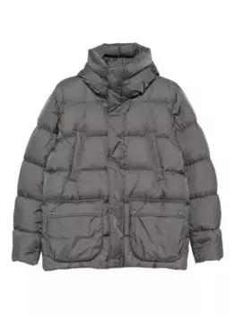 Стеганая куртка с капюшоном Herno, серый
