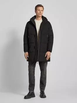Стеганая куртка с капюшоном MCNEAL, черный