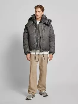 Стеганая куртка с капюшоном модель «ГЕНРИ» Pegador, антрацит