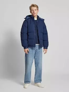Стеганая куртка с капюшоном модель 'ROCKRIDGE' Levi's, темно-синий