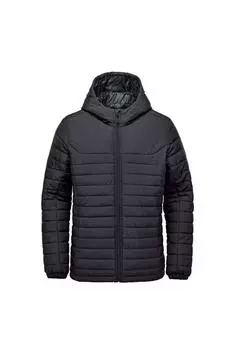 Стеганая куртка с капюшоном Nautilus Stormtech, черный