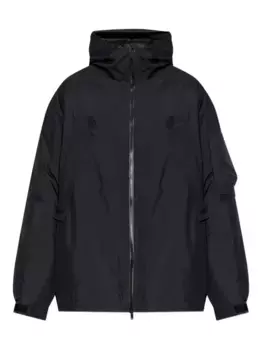 Стеганая куртка с капюшоном Y-3, черный