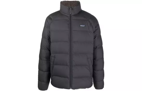 Стеганая куртка с логотипом Patagonia, цвет Warm brown/SIBR