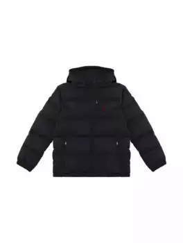 Стеганая куртка с логотипом Ralph Lauren, черный