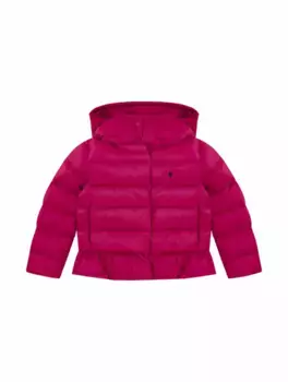 Стеганая куртка с логотипом Ralph Lauren, розовый