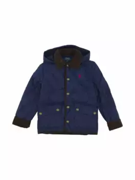 Стеганая куртка с логотипом Ralph Lauren, тёмно-синий