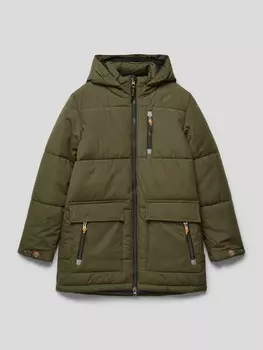 Стеганая куртка с нагрудным карманом Killtec, хаки