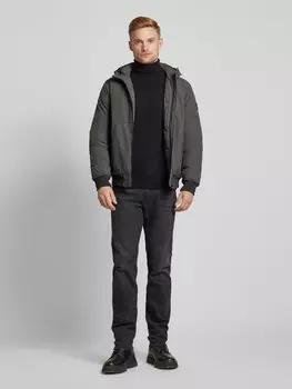 Стеганая куртка с нашивкой-лейблом Scotch & Soda, графит