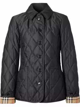 Стеганая куртка с терморегуляцией BURBERRY, черный