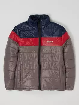 Стеганая куртка с воротником стойкой модель "Дамерель" Bench, графит