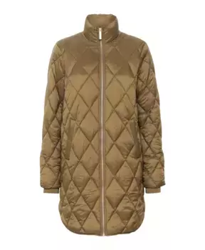 Стеганая куртка с высоким воротником Part Two, коричневый