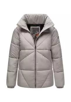Стеганая куртка schokolinaa 14 Navahoo, серый