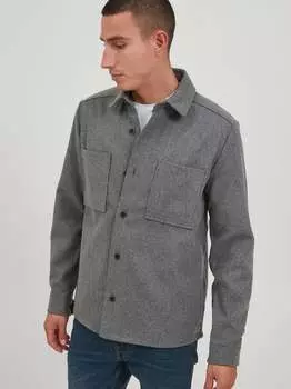 Стеганая куртка сдлиам Solid, серый