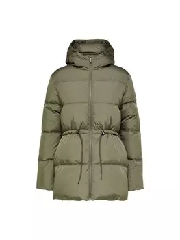 Стеганая куртка SELECTED FEMME, зеленый