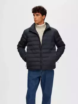 Стеганая куртка SELECTED HOMME "SLHBARRY QUILTED JACKET NOOS", цвет Sky Captain