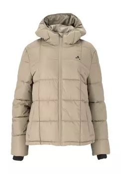 Стеганая куртка Sirona на проверенной молнии YKK WHISTLER, цвет Simply Taupe