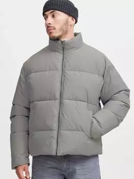 Стеганая куртка слеон Solid, серый