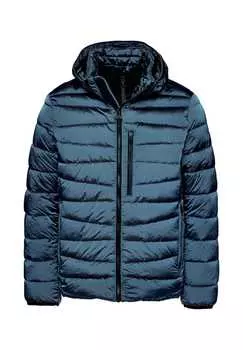 Стеганая куртка со множеством карманов New Canadian, синий