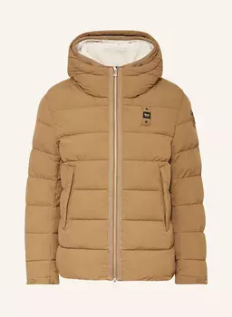 Стеганая куртка со съемной панелью Blauer, коричневый