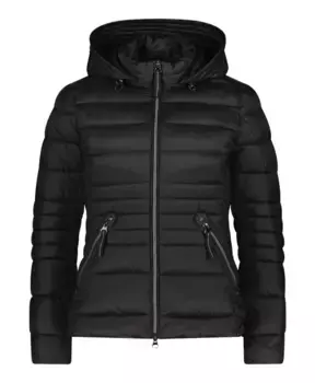 Стеганая куртка со съемным капюшоном Betty Barclay, черный