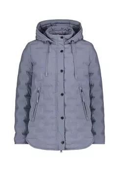 Стеганая куртка со съемным капюшоном BETTY BARCLAY, дымчато-голубой