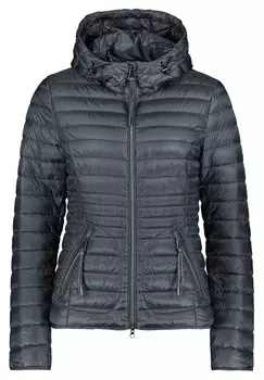 Стеганая куртка со съемным капюшоном Cartoon, синий