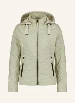 Стеганая куртка со съемным капюшоном Gil Bret, зеленый