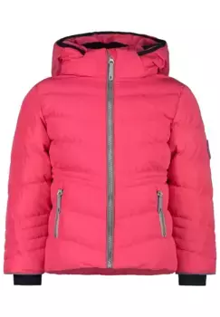 Стеганая куртка СОЛЬ И ПЕРЕЦ, на манжетах на резинке Salt And Pepper, розовый