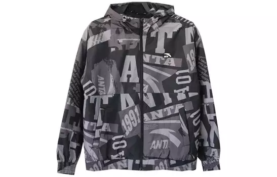 Стеганая куртка Sports Life Collection для мужчин, черная Anta, черный