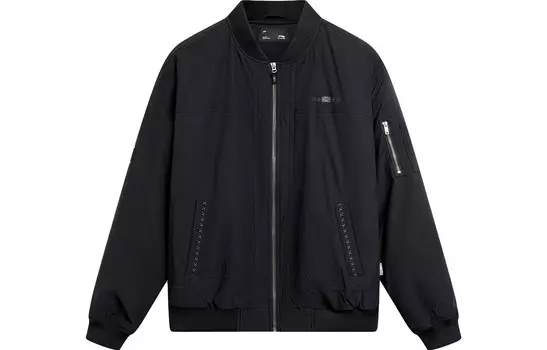 Стеганая куртка Sports Life Collection для мужчин, черная Lining, черный