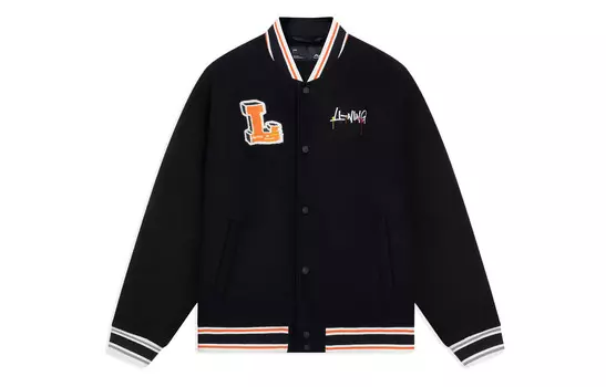 Стеганая куртка Sports Life Collection унисекс черного цвета Lining, черный