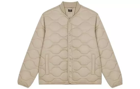 Стеганая куртка Sports Life Collection унисекс цвета хаки New Balance, хаки