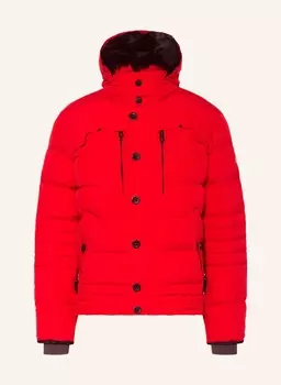 Стеганая куртка Starstream со съемным капюшоном и отделкой из искусственного меха Wellensteyn, красный