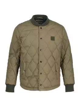 Стеганая куртка STHUGE, оливковый