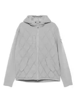 Стеганая куртка Stone Island, серый