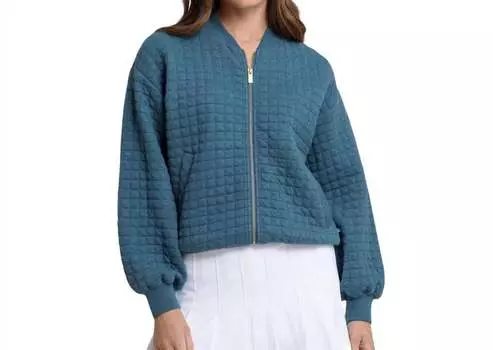 Стеганая куртка Sutton Heather в цвете Teal Haze SOUTHERN TIDE