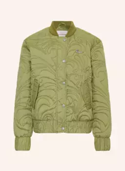 Стеганая куртка талия Vingino, зеленый