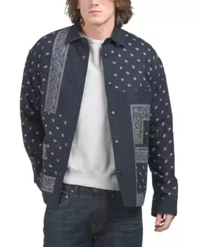 Стеганая куртка The Kooples, темно-синий